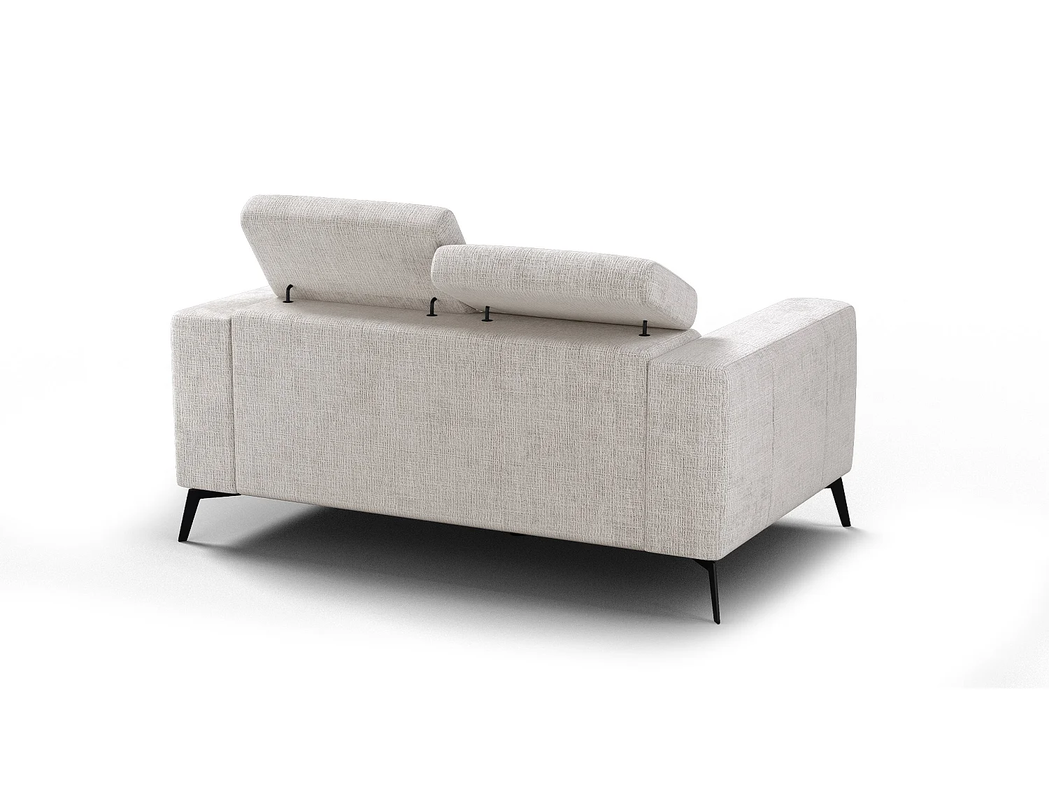 Sofa 2-Sitzer MORELLO, creme