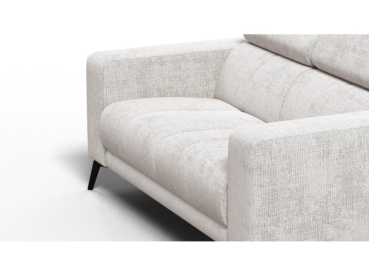 Sofa 2-Sitzer MORELLO, creme