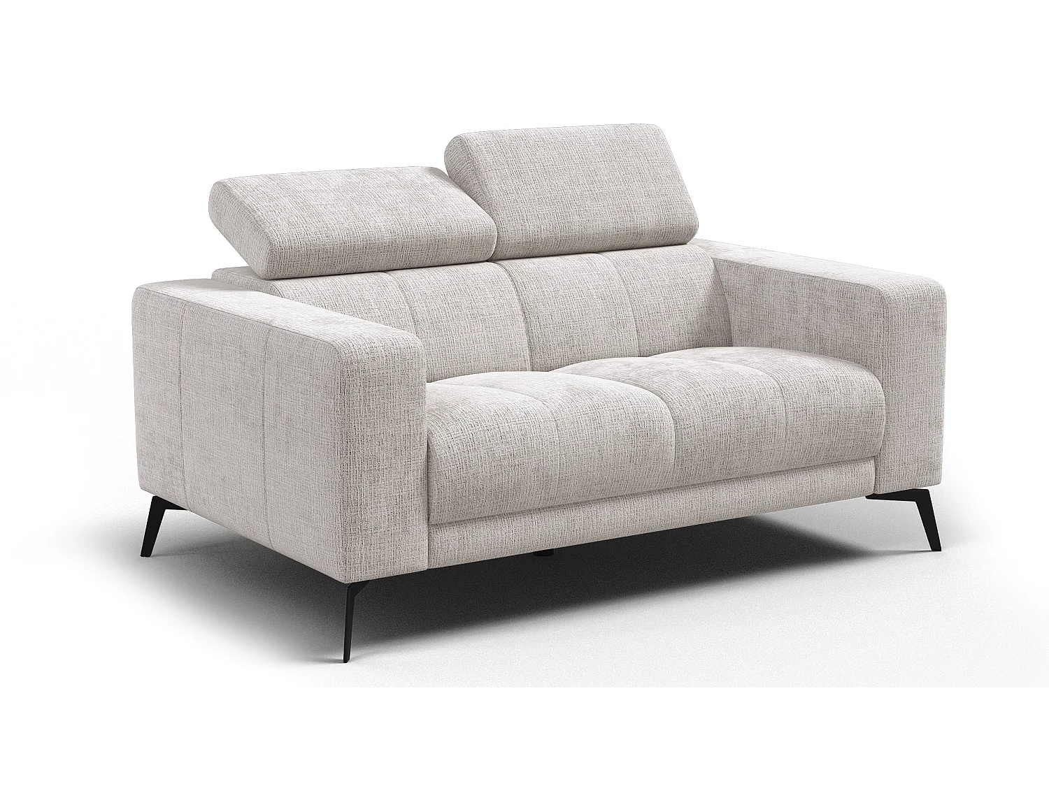 Sofa 2-Sitzer MORELLO, creme