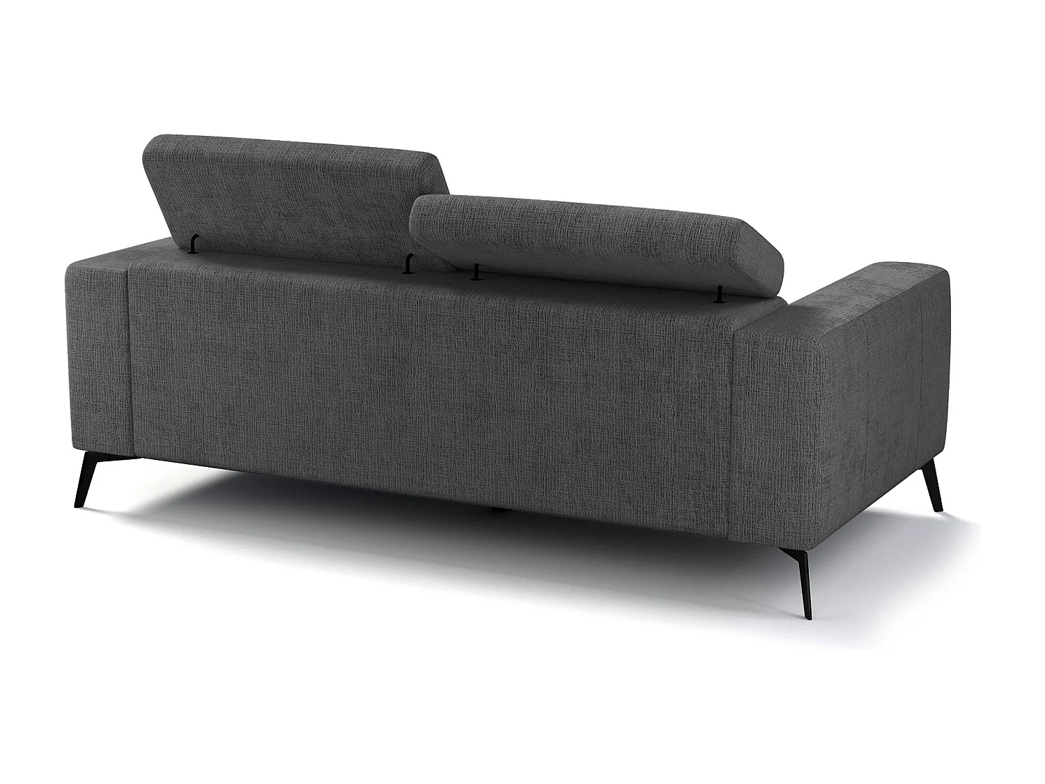 Sofa 3-Sitzer MORELLO, dunkelgrau