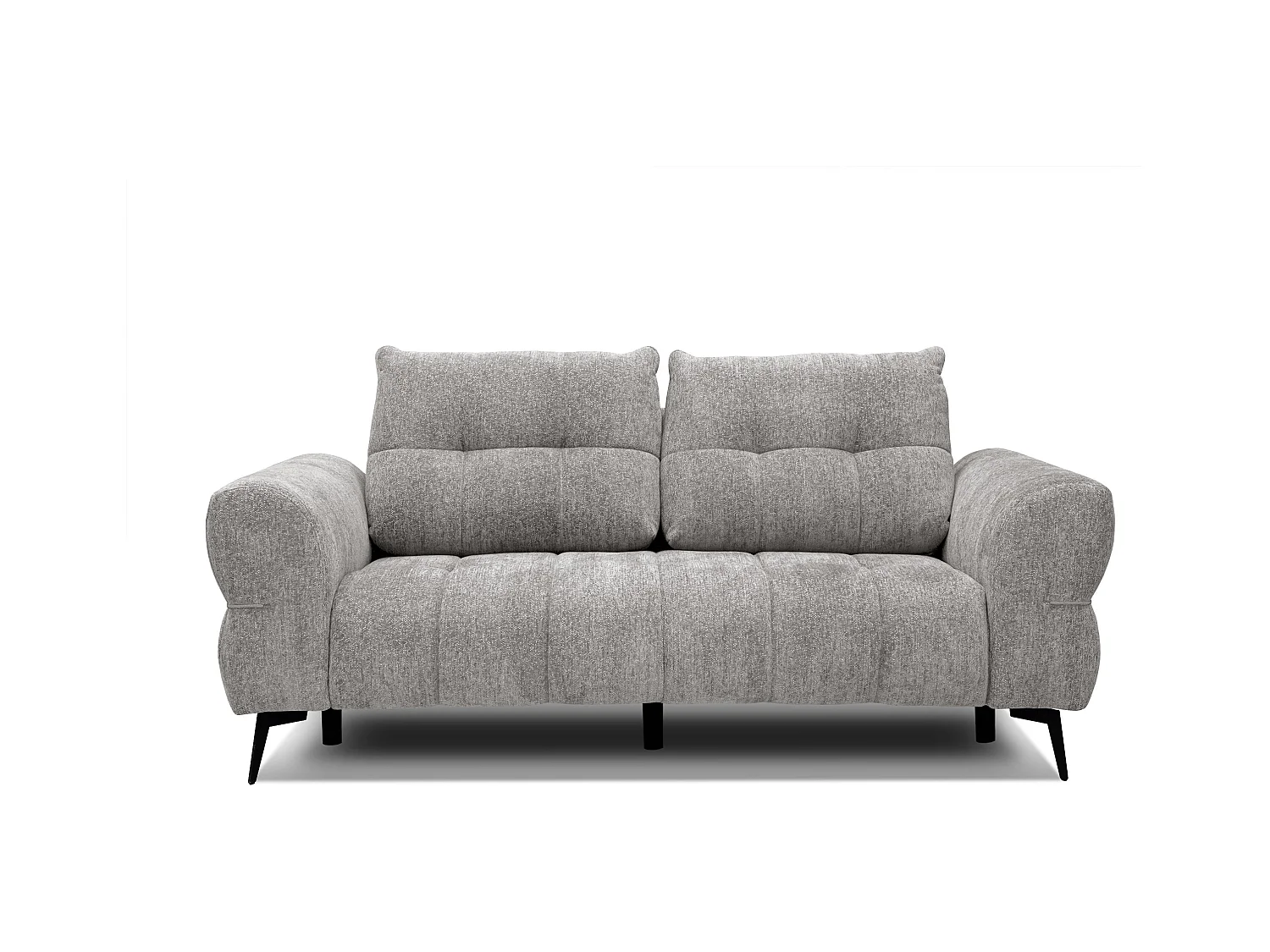 Canapé 2,5 places SALVINI, tissu gris chaud