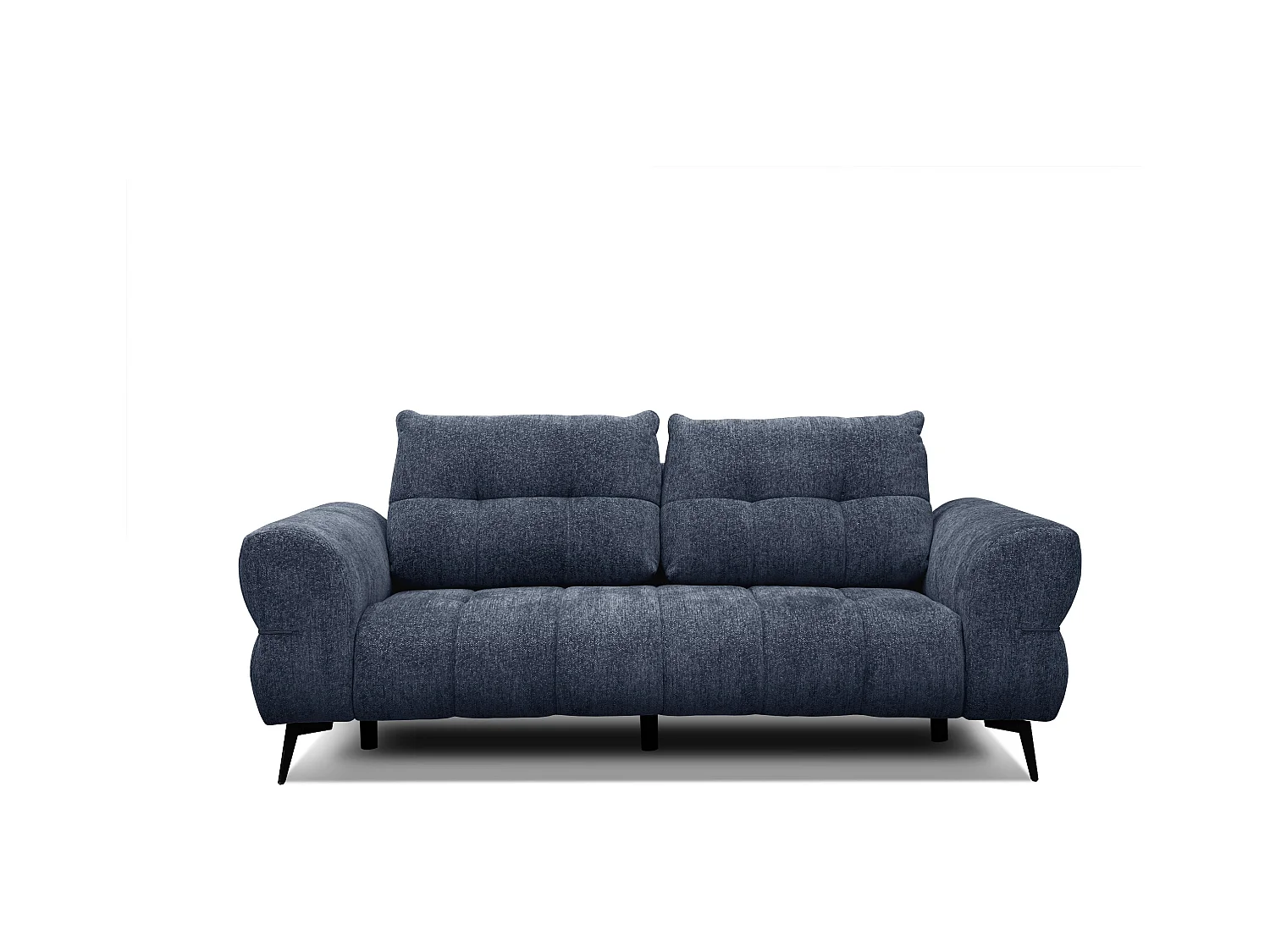 Canapé 3 places SALVINI, tissu bleu marine