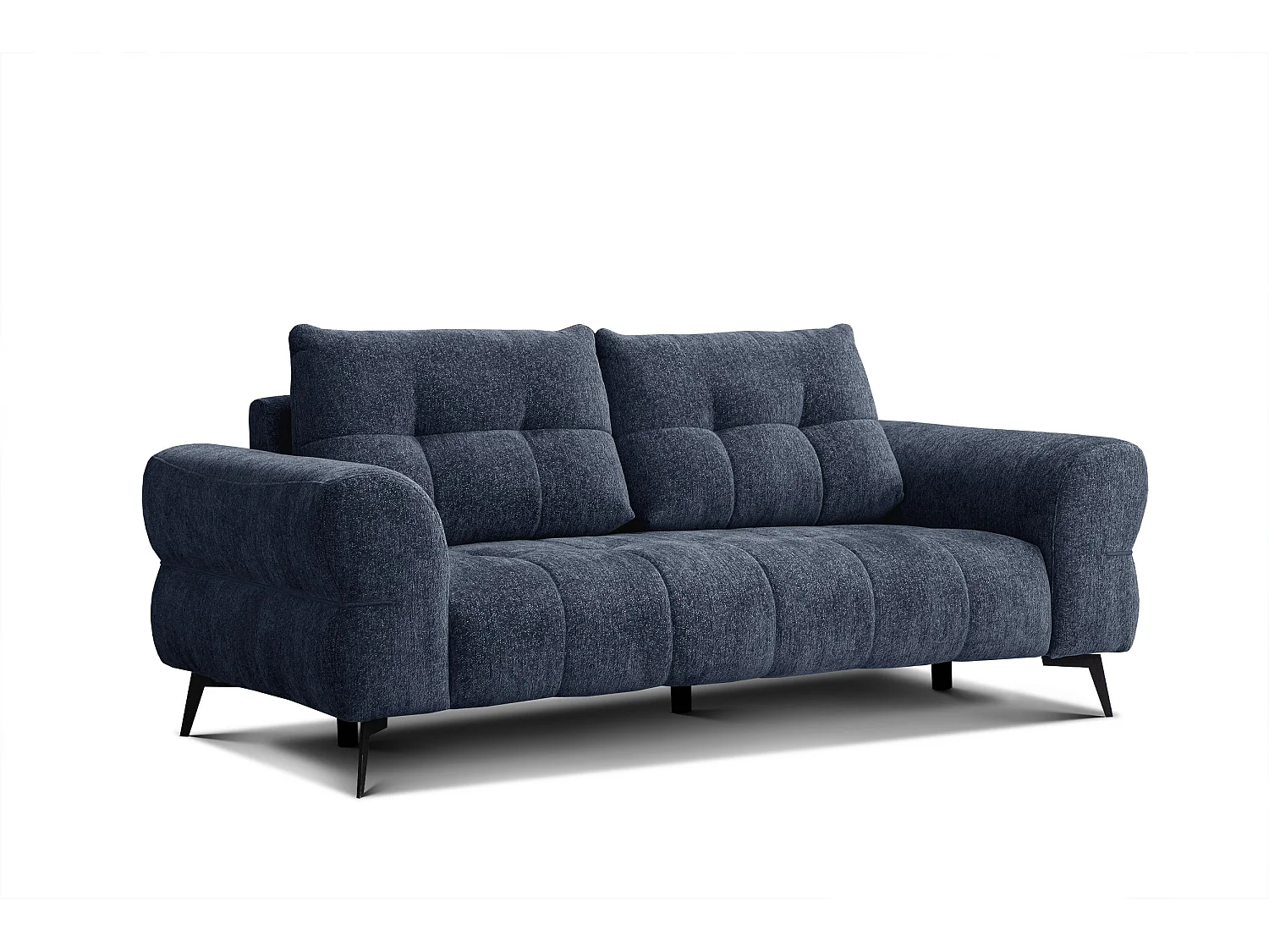 Sofa 3-Sitzer SALVINI, dunkelblau