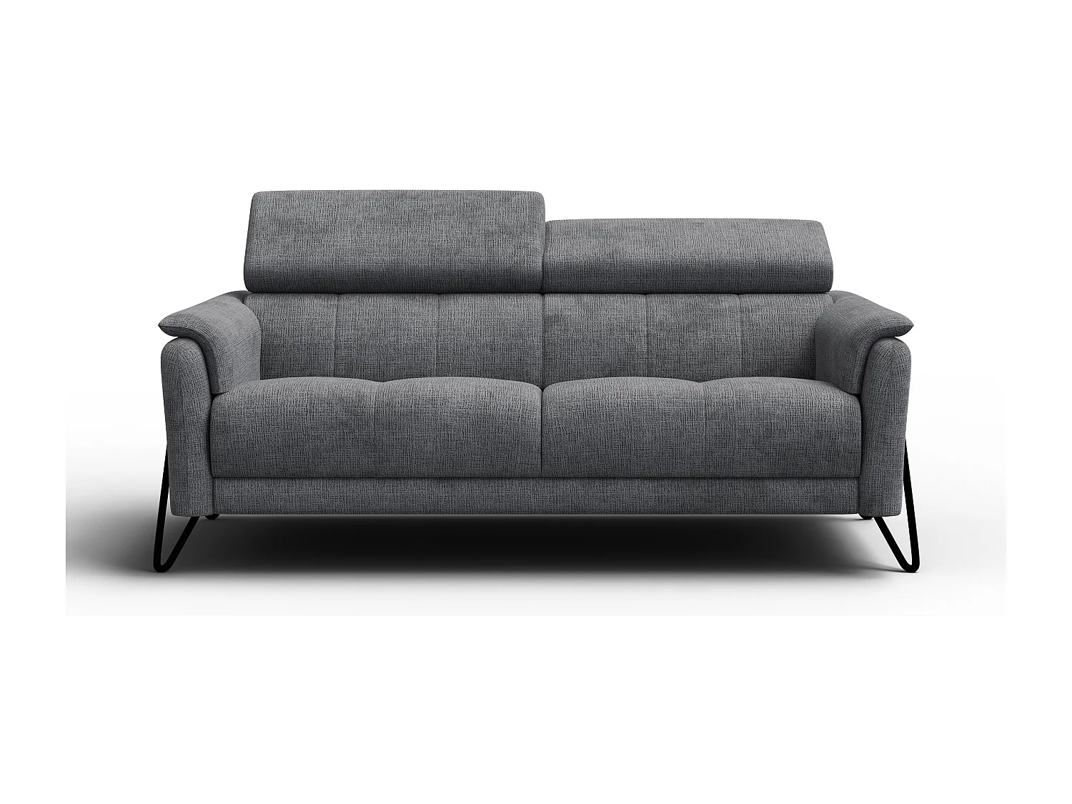 Sofa 3-Sitzer RODEN, dunkelgrau