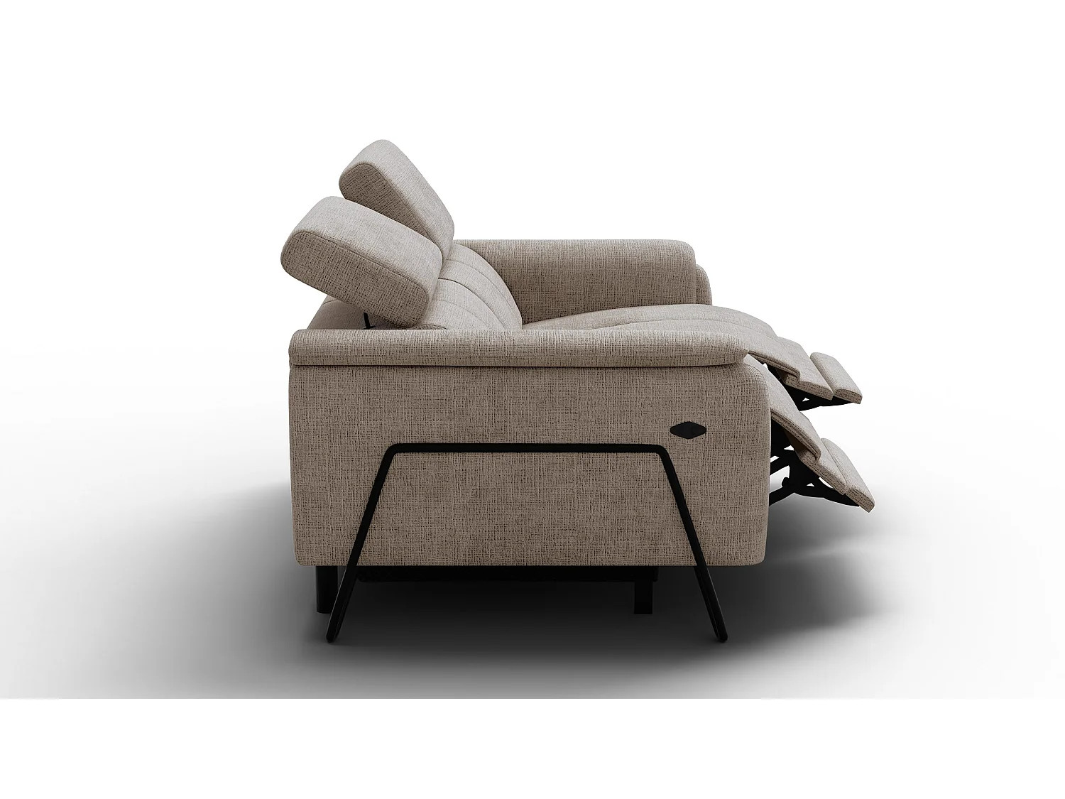 Relaxsofa 2-Sitzer RODEN, beige