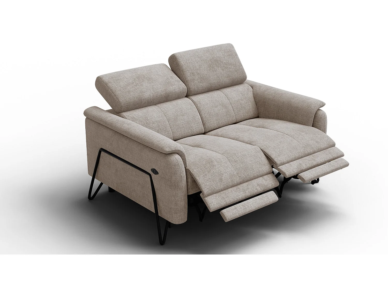 Relaxsofa 2-Sitzer RODEN, beige