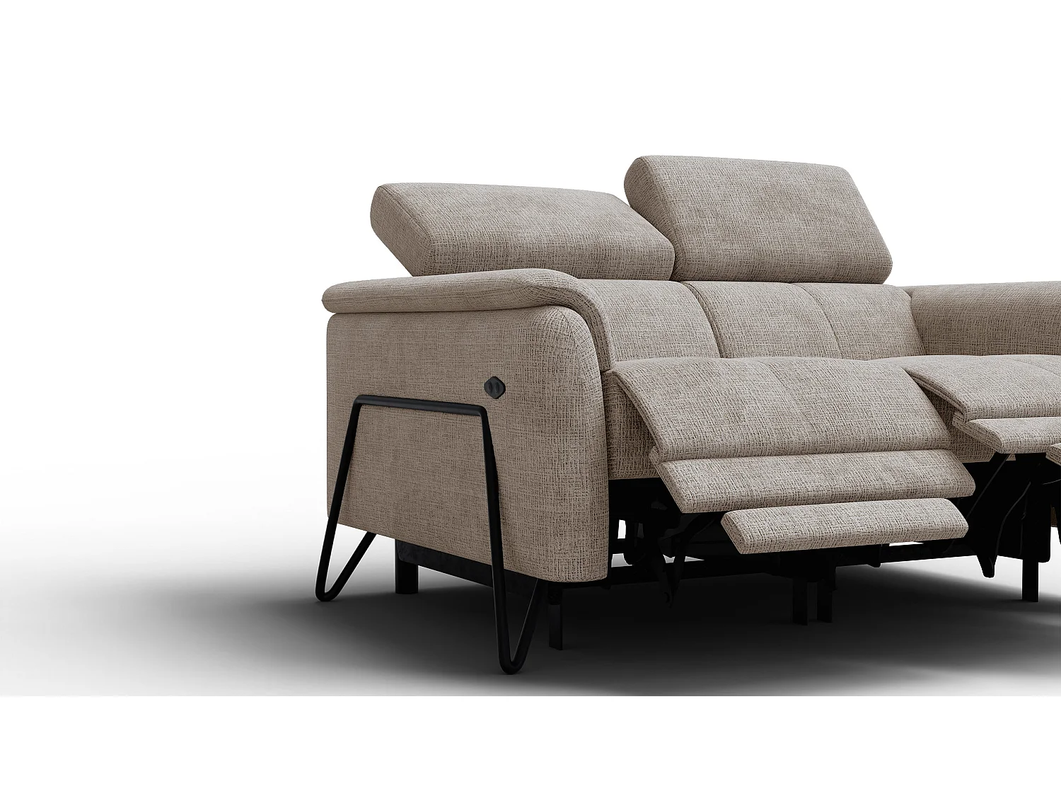 Relaxsofa 2-Sitzer RODEN, beige