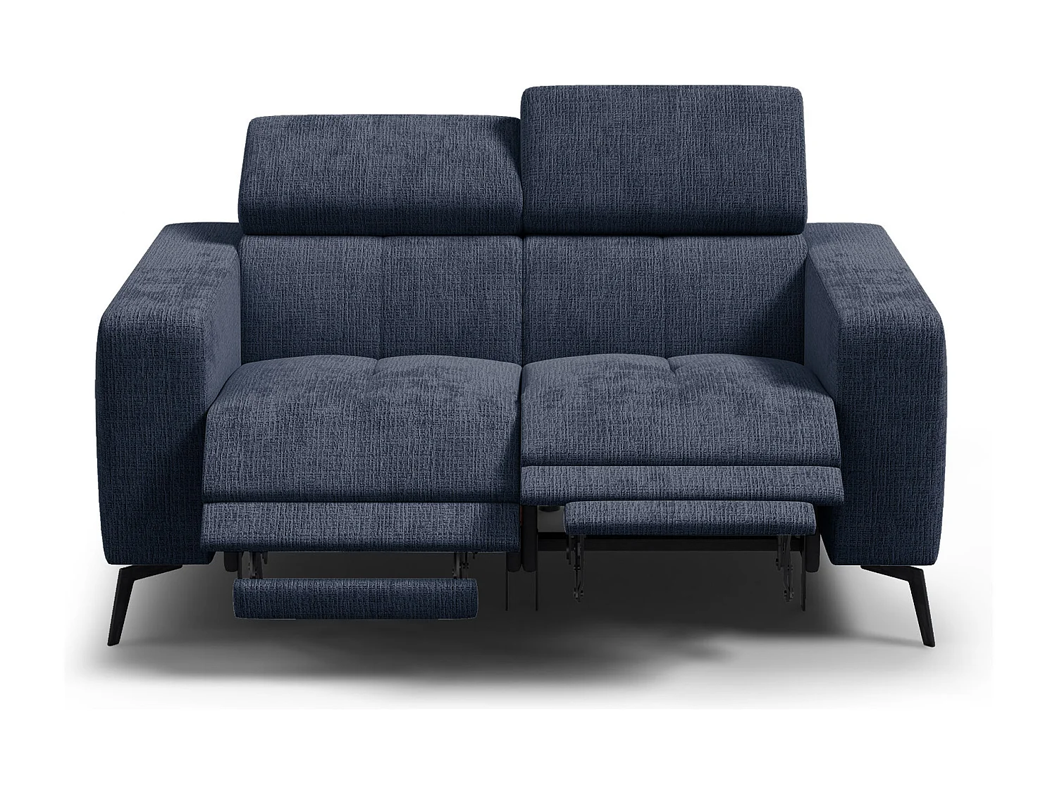 Relaxsofa 2-Sitzer MORELLO, marineblau, 2 x Relax Zero Gravity