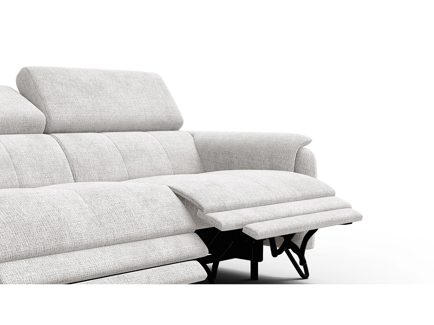 Relaxsofa 3-Sitzer RODEN, creme