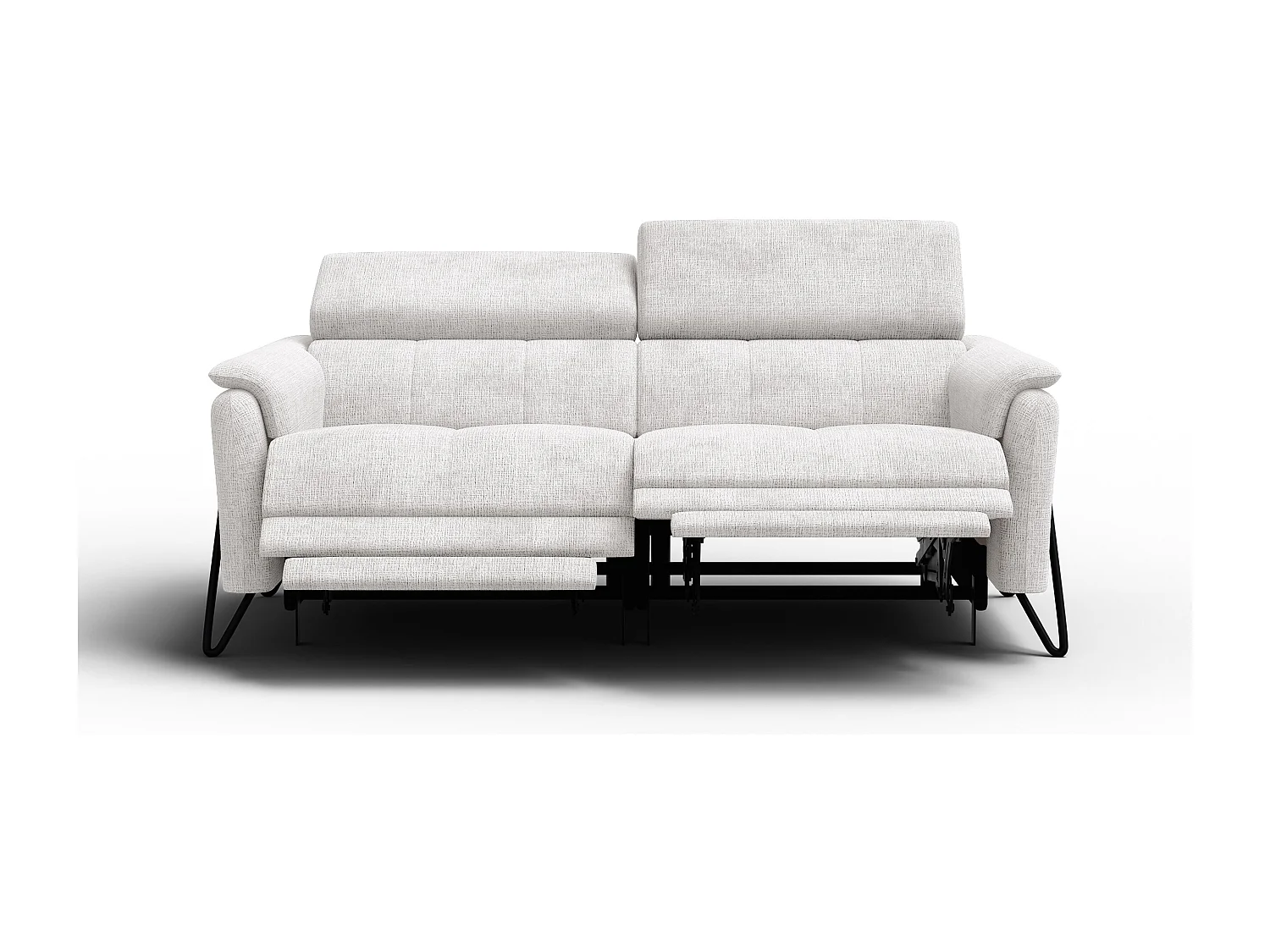 Relaxsofa 3-Sitzer RODEN, creme