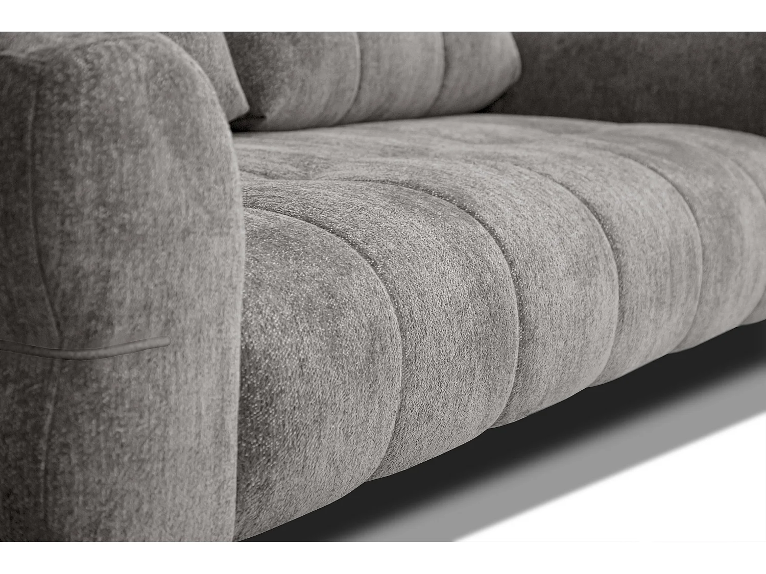 Sofa 3-Sitzer SALVINI, platingrau