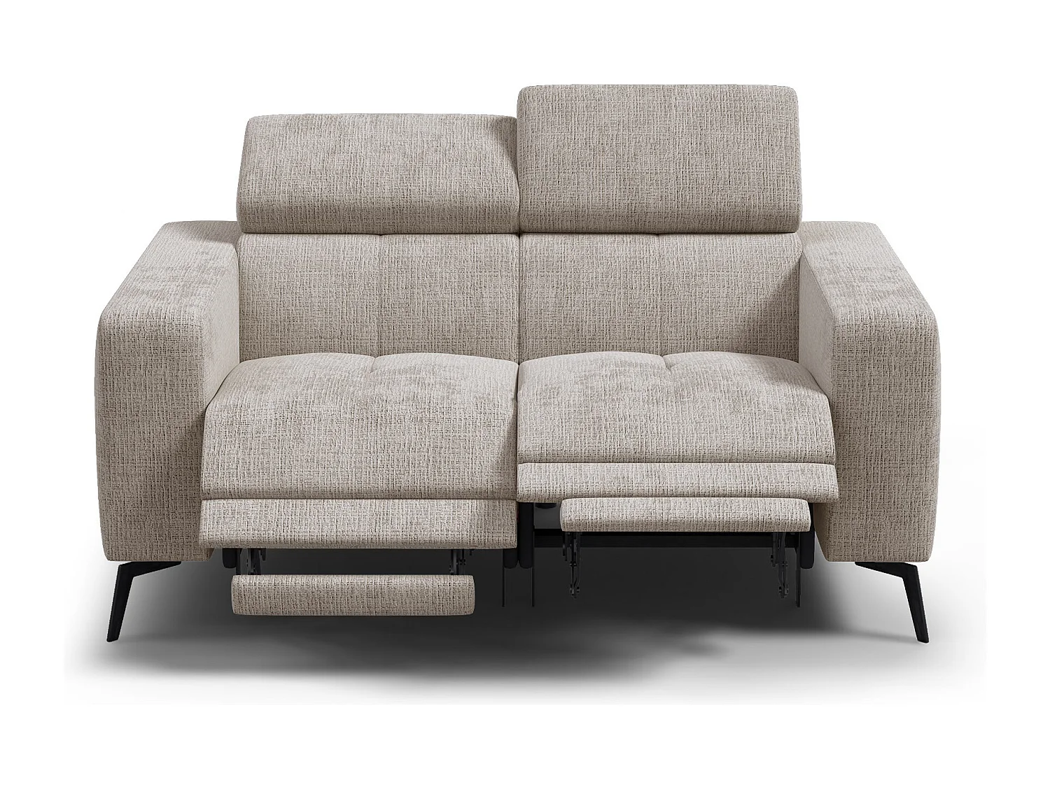 Relaxsofa 2-Sitzer MORELLO, beige, 2 x Relax Zero Gravity