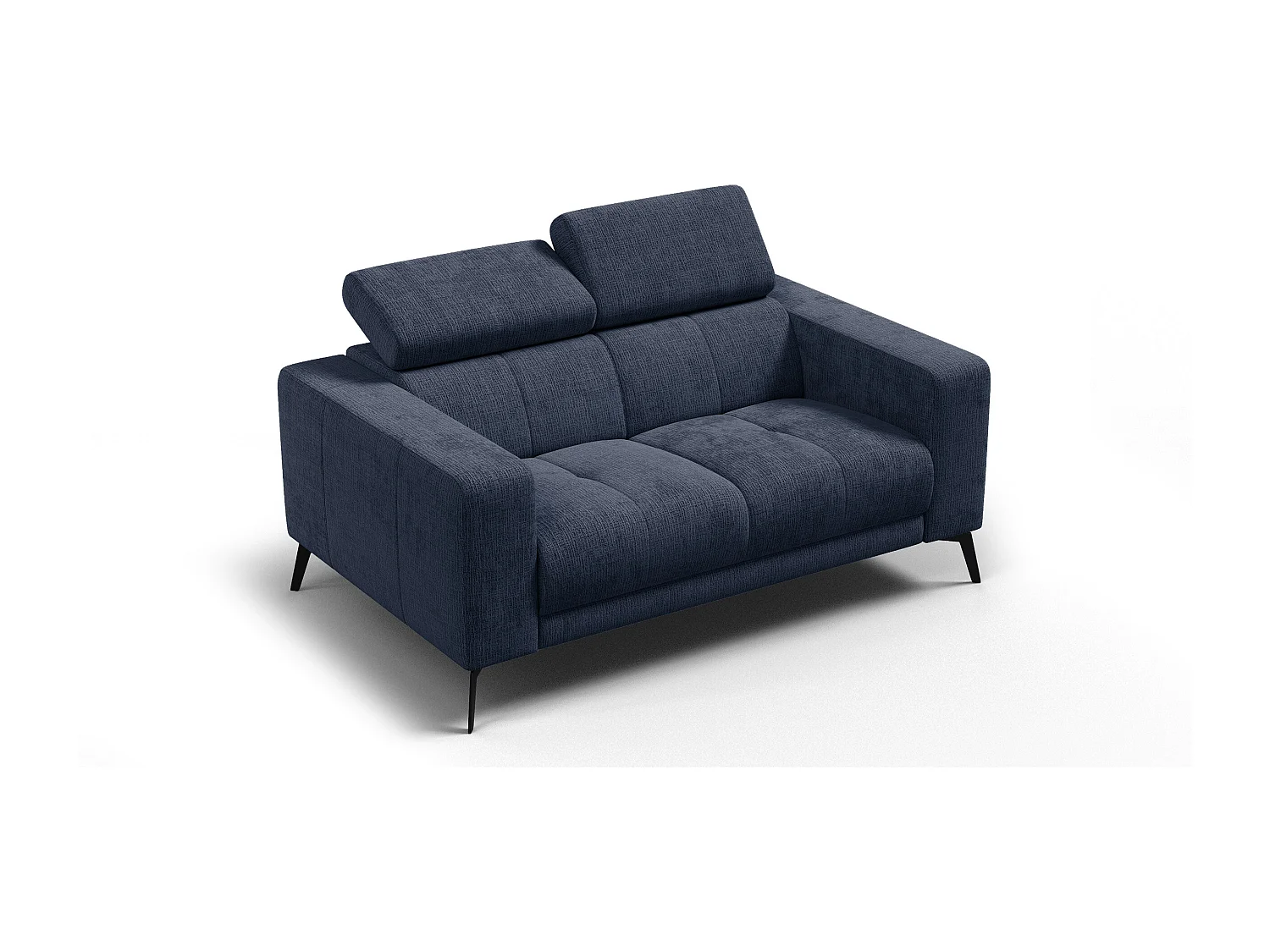 Sofa 2-Sitzer MORELLO, marineblau