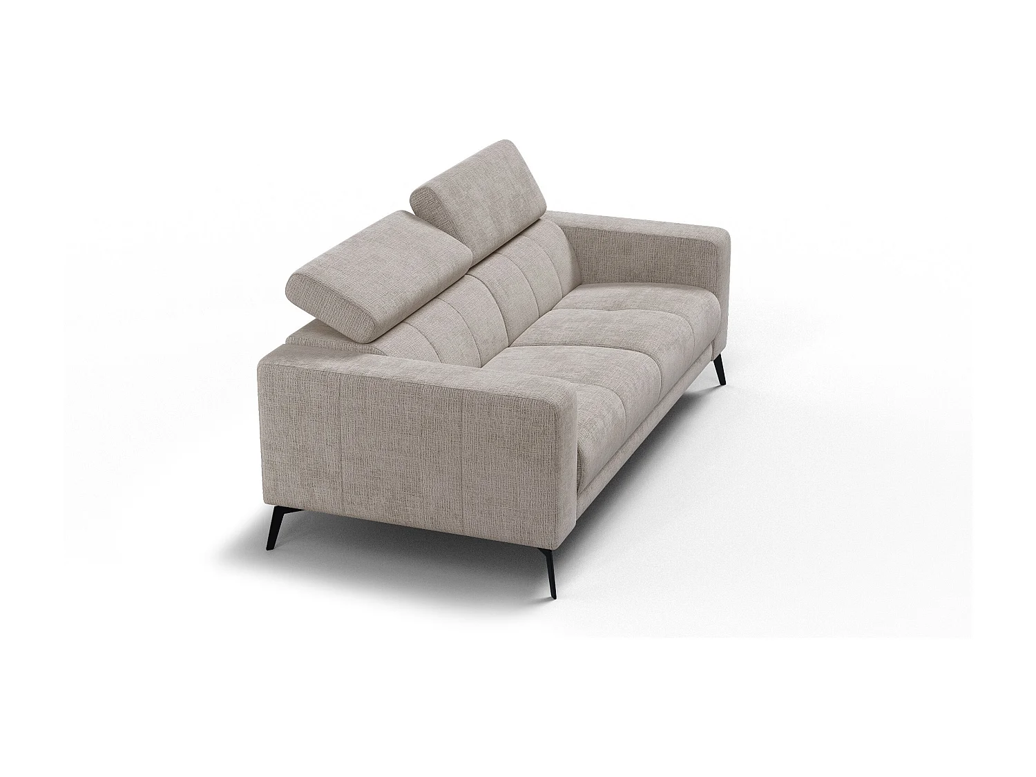 Sofa 3-Sitzer MORELLO, beige