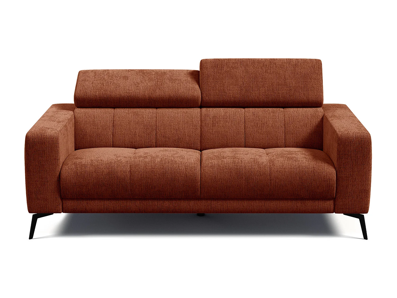 Sofa 3-Sitzer MORELLO, rostrot