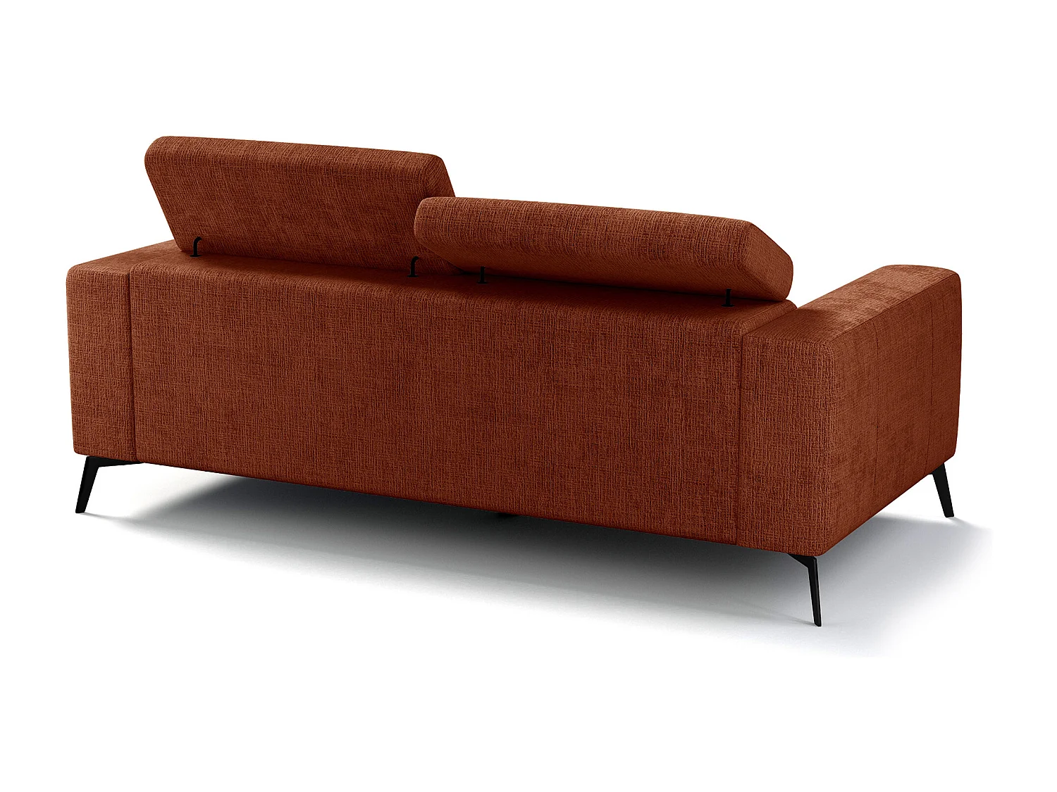 Sofa 3-Sitzer MORELLO, rostrot