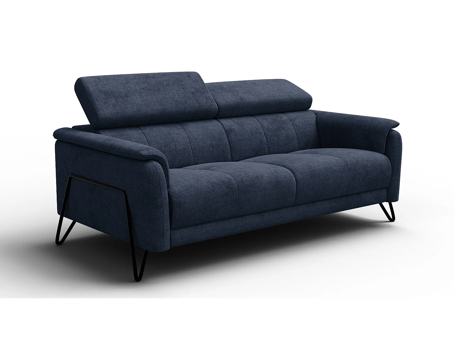 Sofa 3-Sitzer RODEN, marineblau