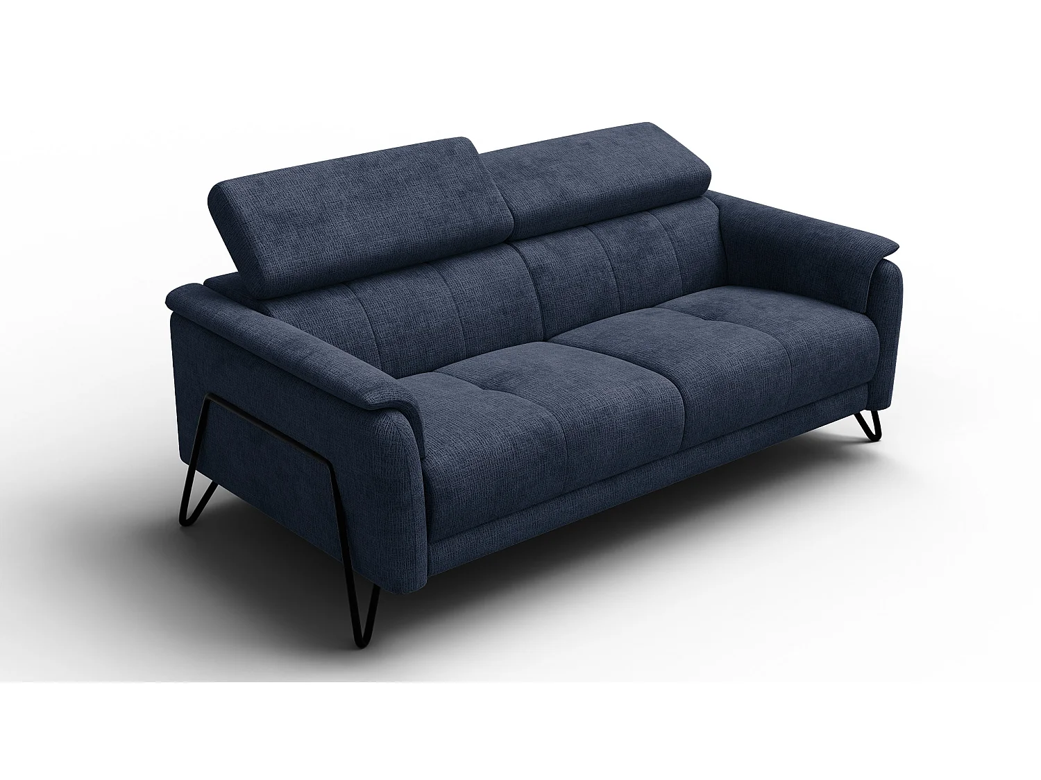 Sofa 3-Sitzer RODEN, marineblau