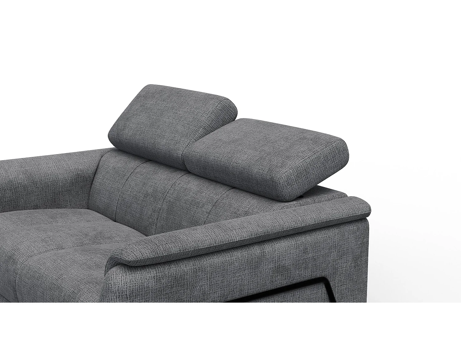 Sofa 2-Sitzer RODEN, dunkelgrau