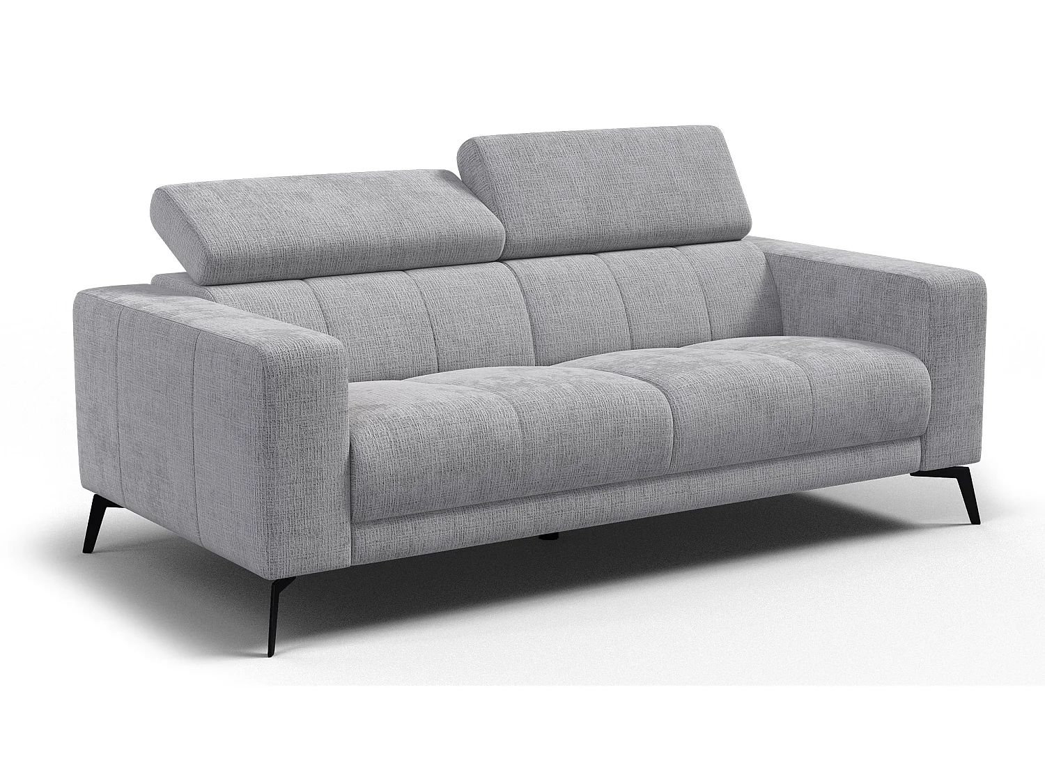 Sofa 3-Sitzer MORELLO, hellgrau