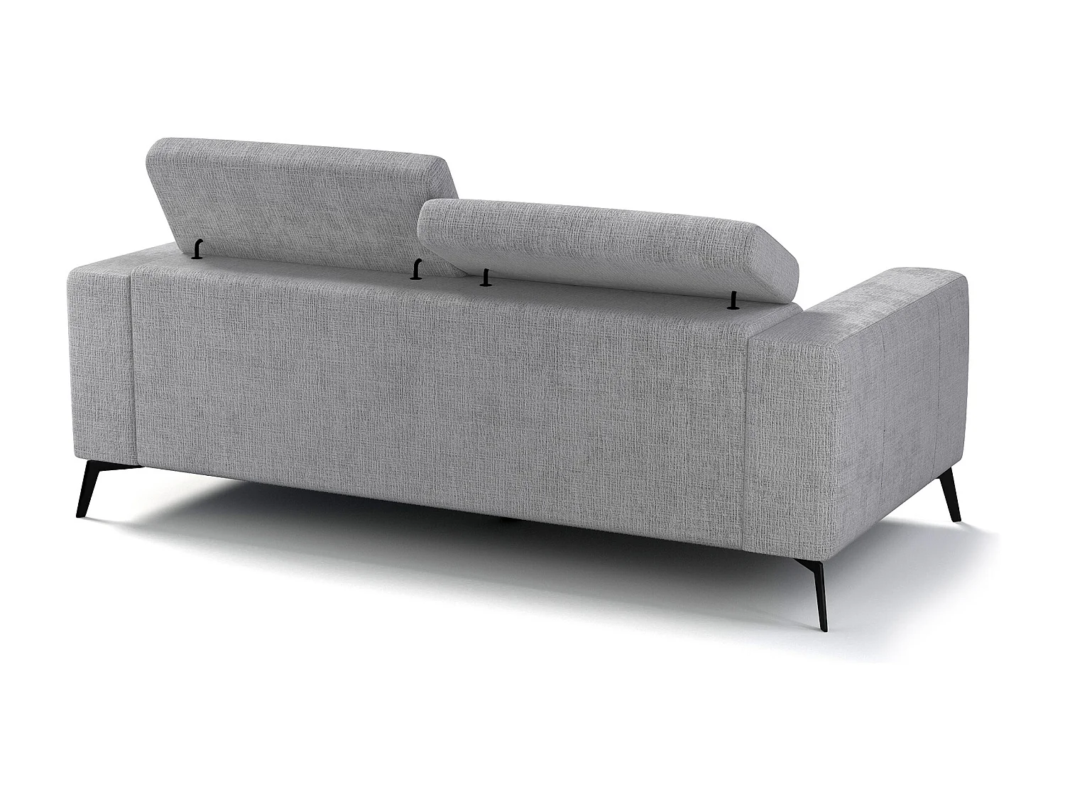 Sofa 3-Sitzer MORELLO, hellgrau