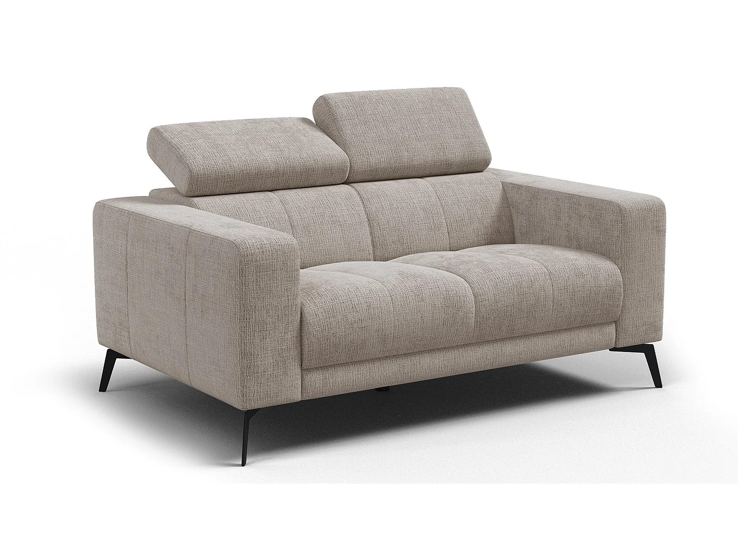 Sofa 2-Sitzer MORELLO, beige