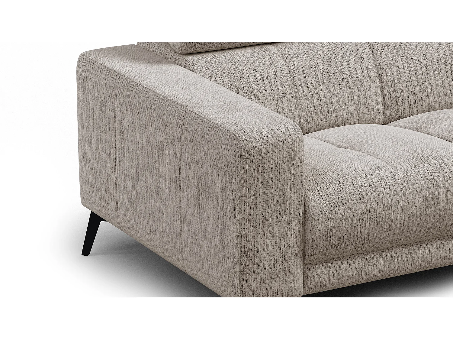 Sofa 2-Sitzer MORELLO, beige
