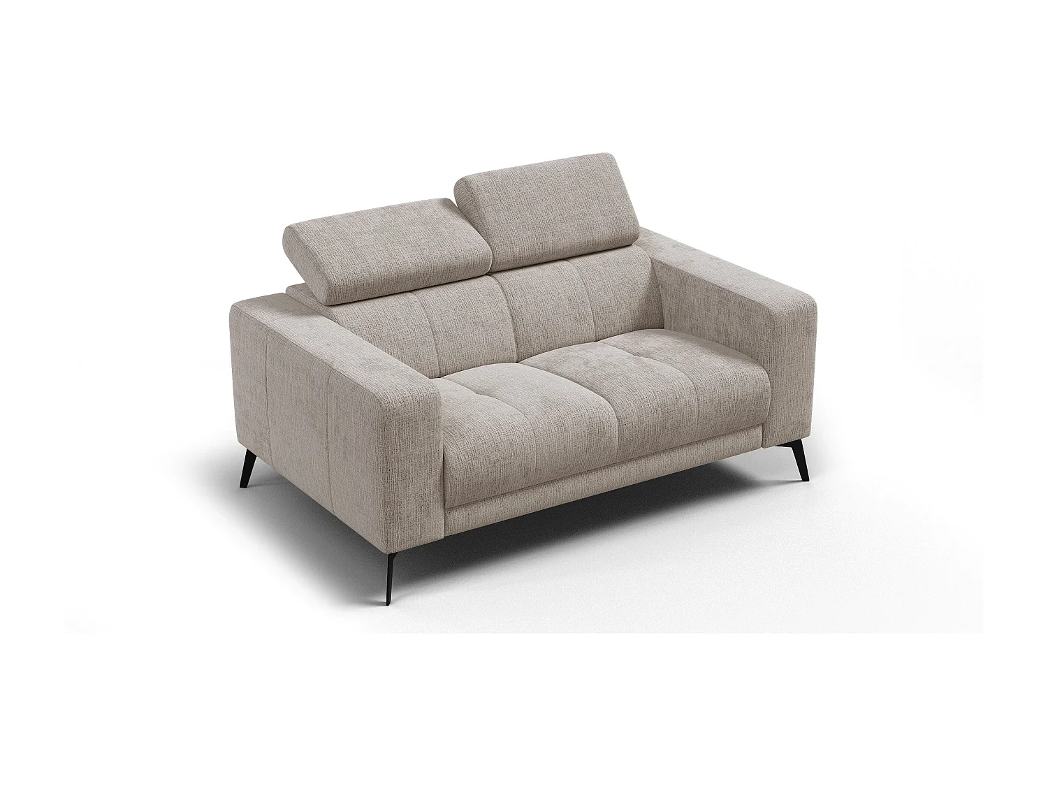 Sofa 2-Sitzer MORELLO, beige