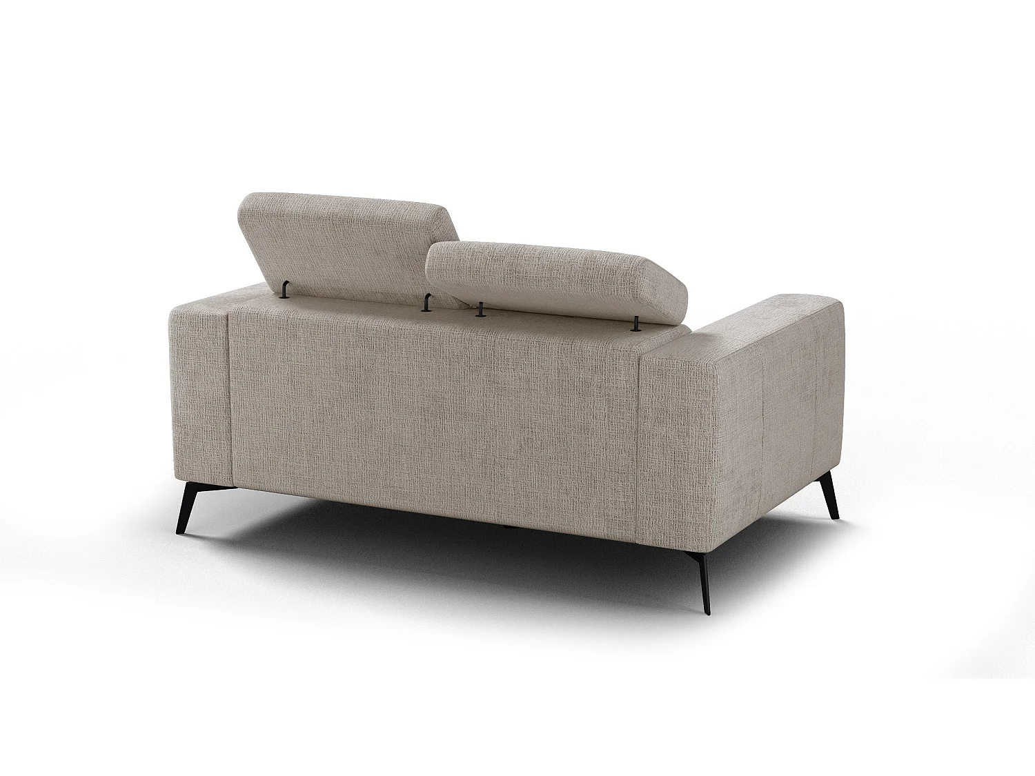 Sofa 2-Sitzer MORELLO, beige