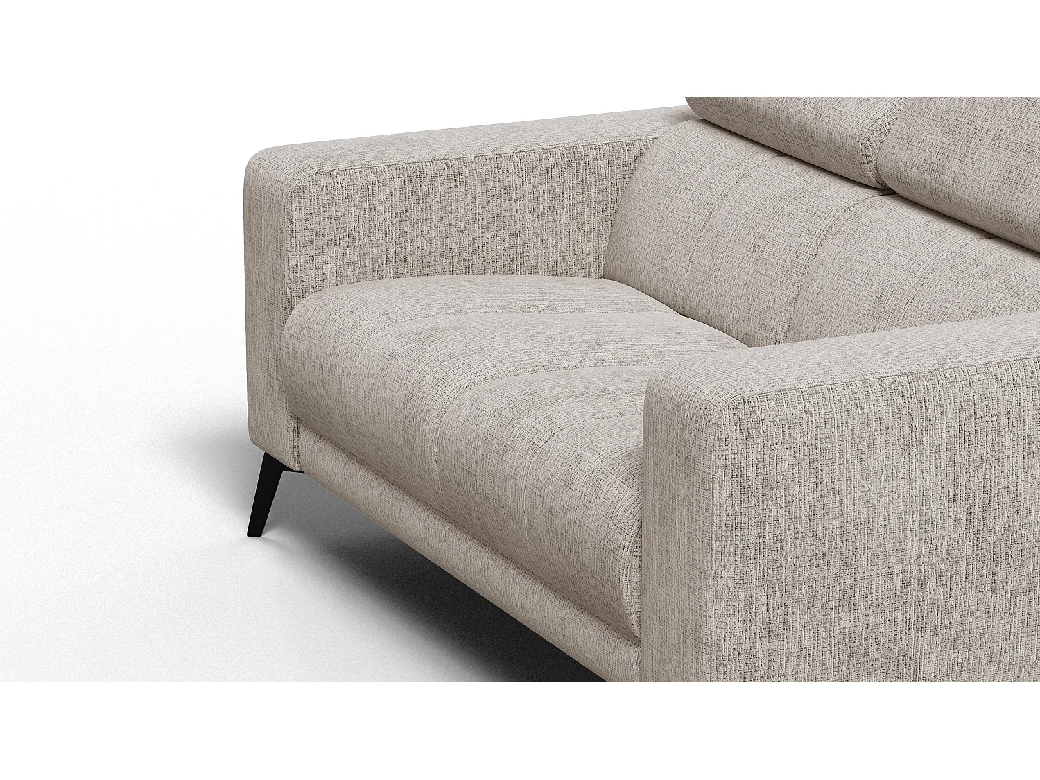 Sofa 2-Sitzer MORELLO, beige