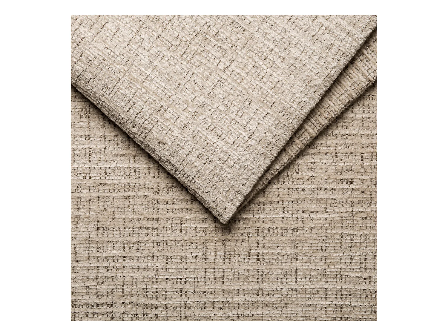 Canapé d'angle 4 places RODEN avec Relax, tissu beige