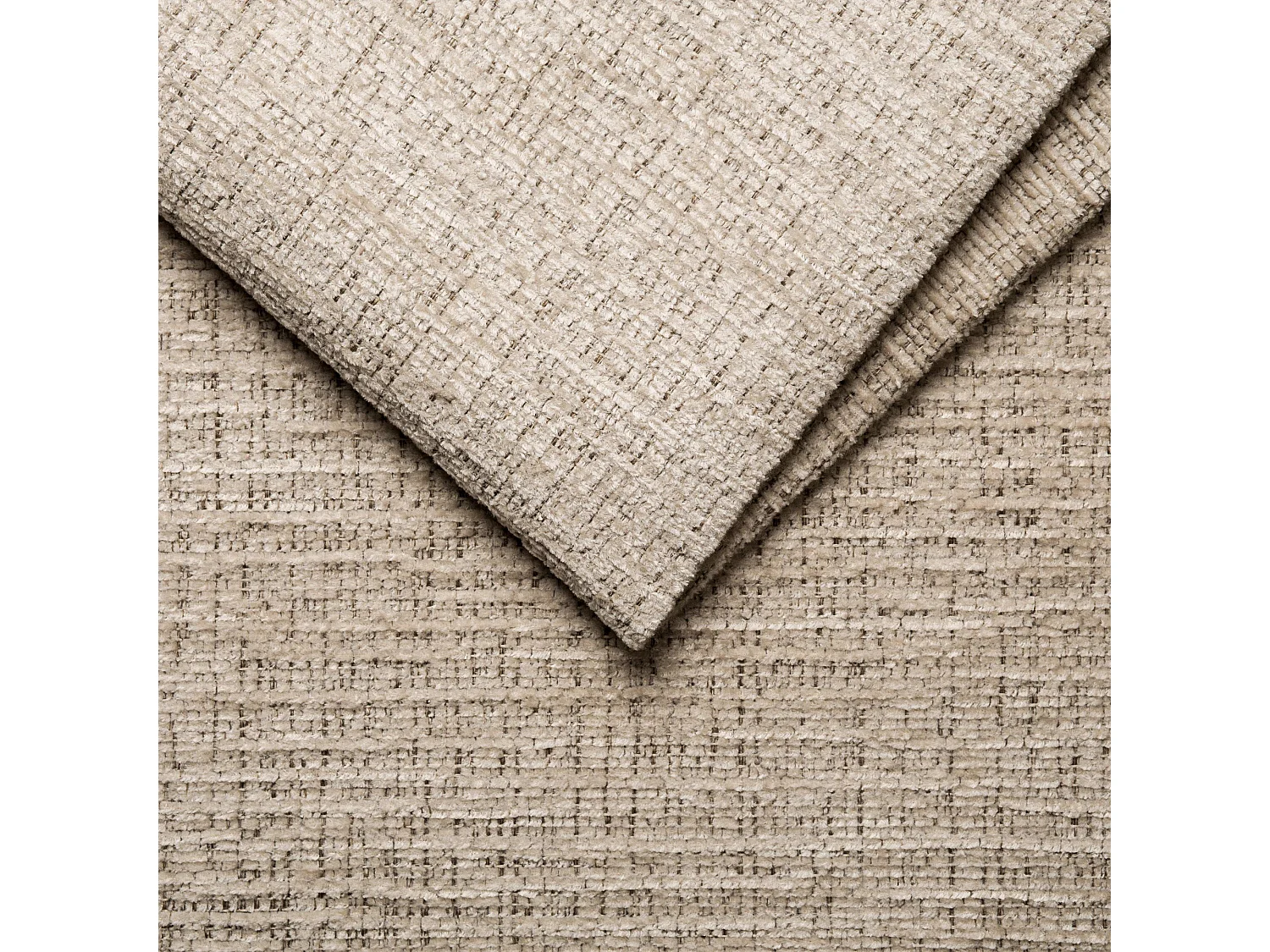 Canapé d'angle 4 places RODEN avec Relax, tissu beige