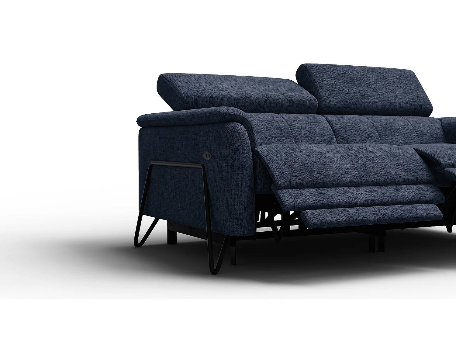 Relaxsofa 3-Sitzer RODEN, marineblau