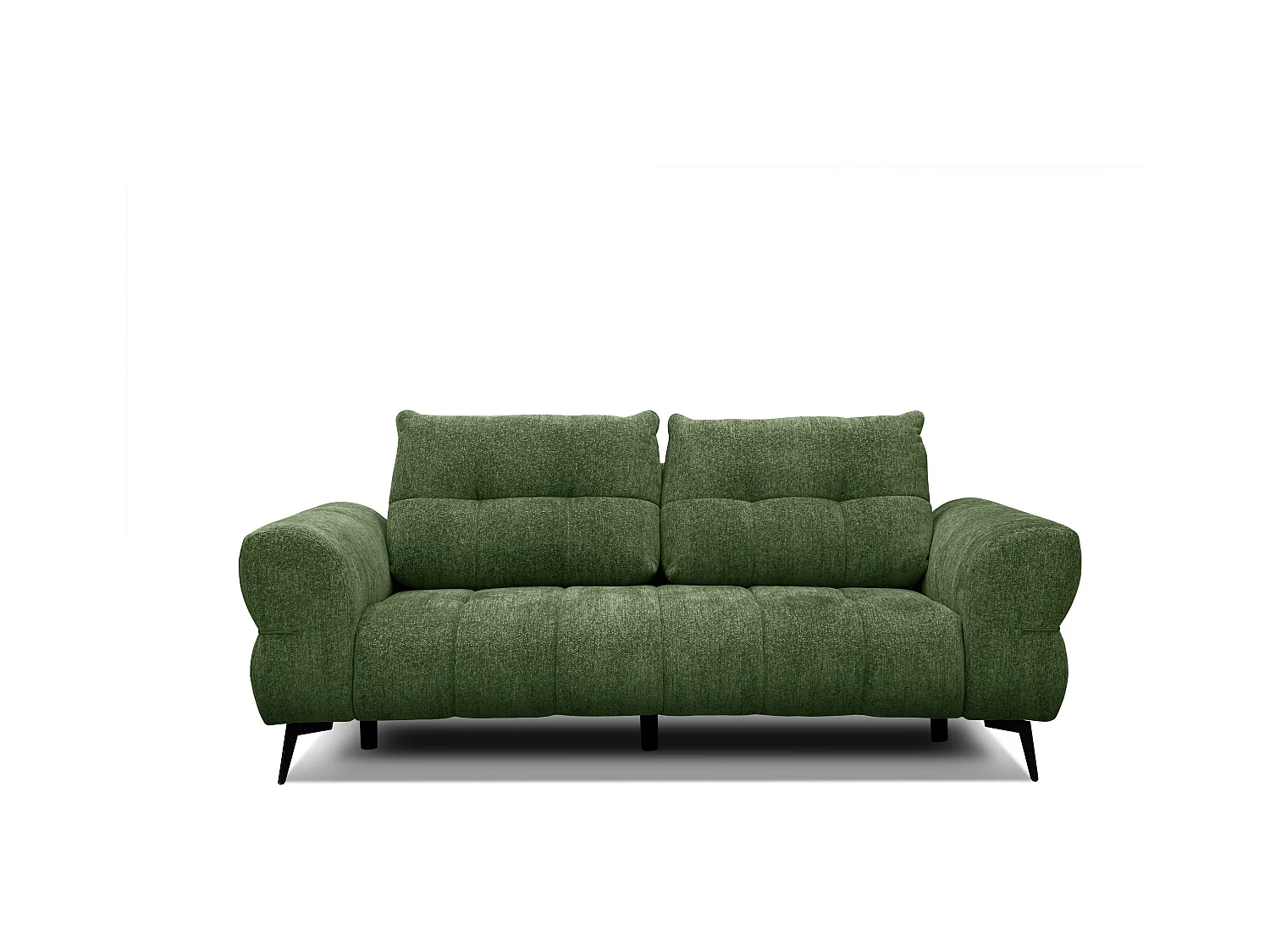 Canapé 3 places SALVINI, tissu vert
