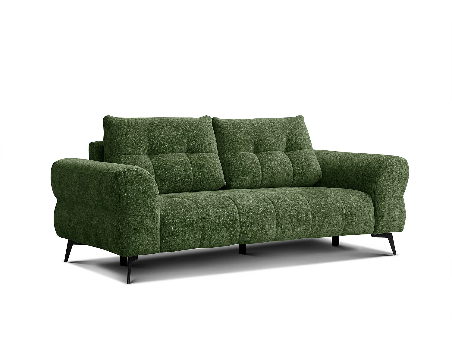 Sofa 3-Sitzer SALVINI, dunkelgrün