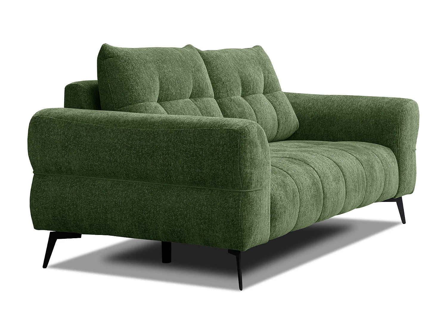 Sofa 3-Sitzer SALVINI, dunkelgrün