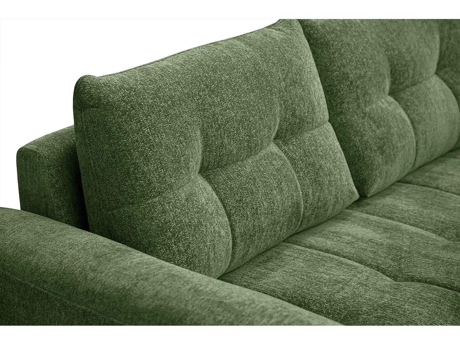 Sofa 3-Sitzer SALVINI, dunkelgrün