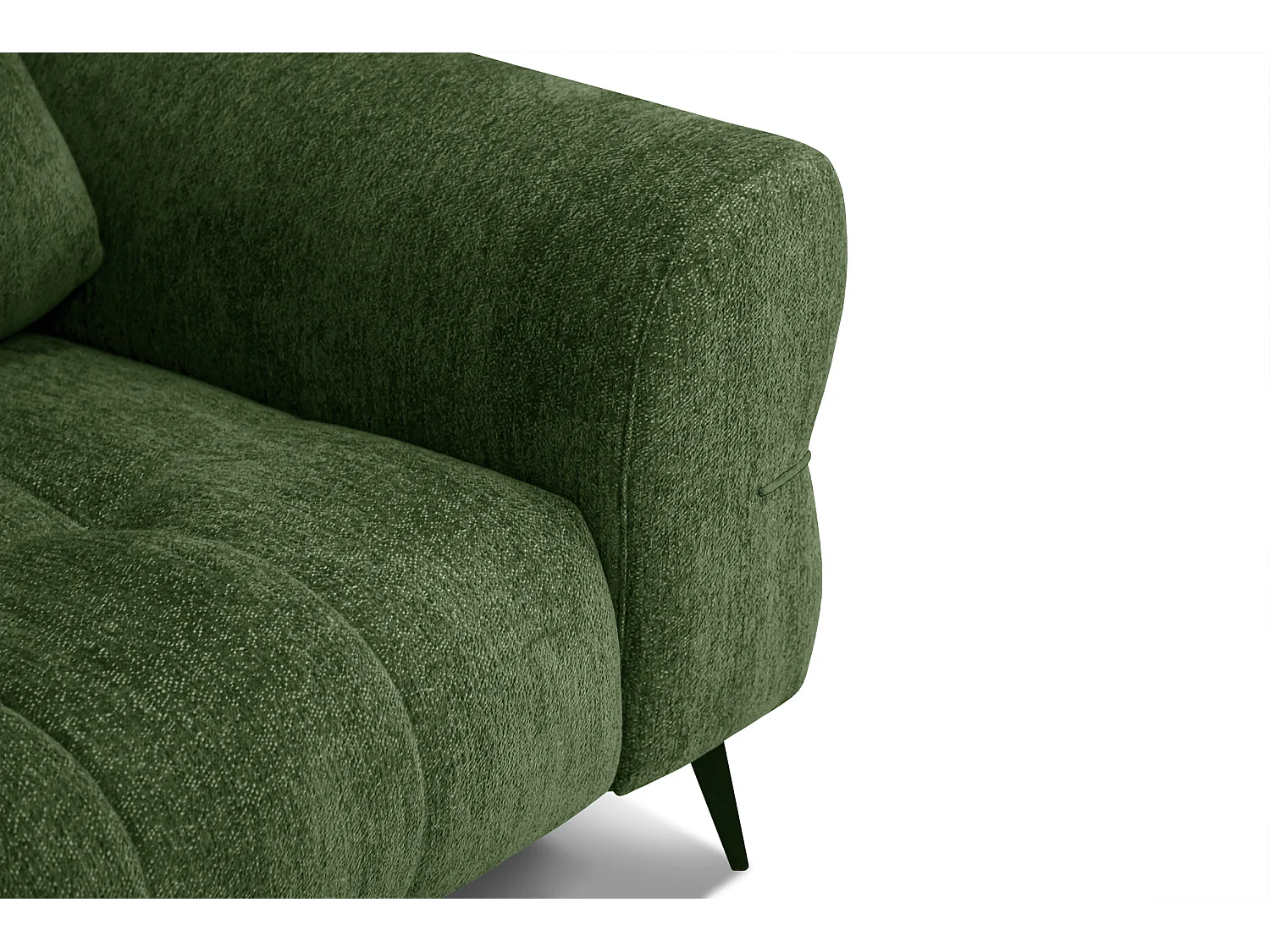 Sofa 3-Sitzer SALVINI, dunkelgrün