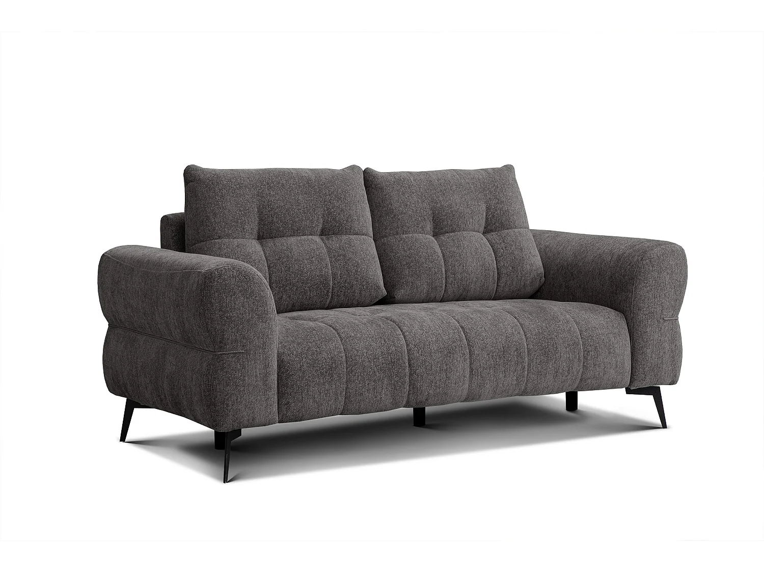 Sofa 2,5-Sitzer SALVINI, dunkelgrau