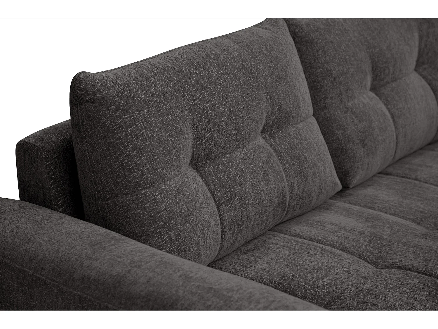 Sofa 2,5-Sitzer SALVINI, dunkelgrau