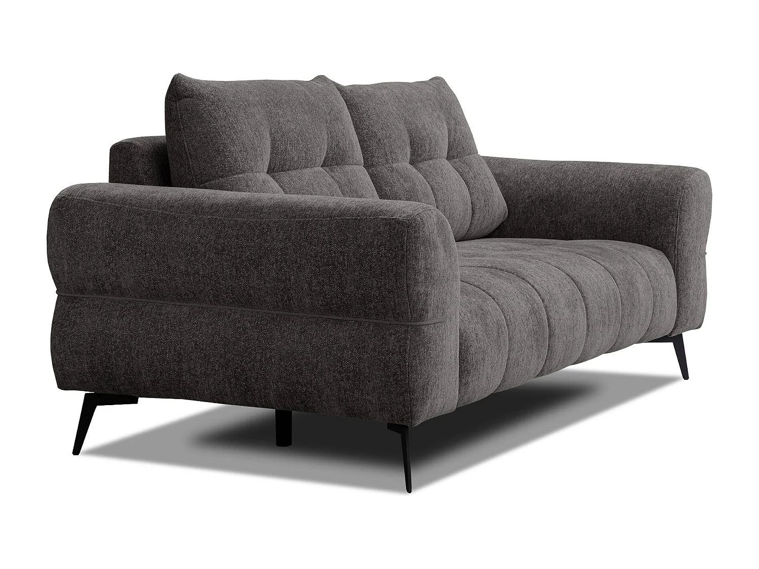 Sofa 2,5-Sitzer SALVINI, dunkelgrau
