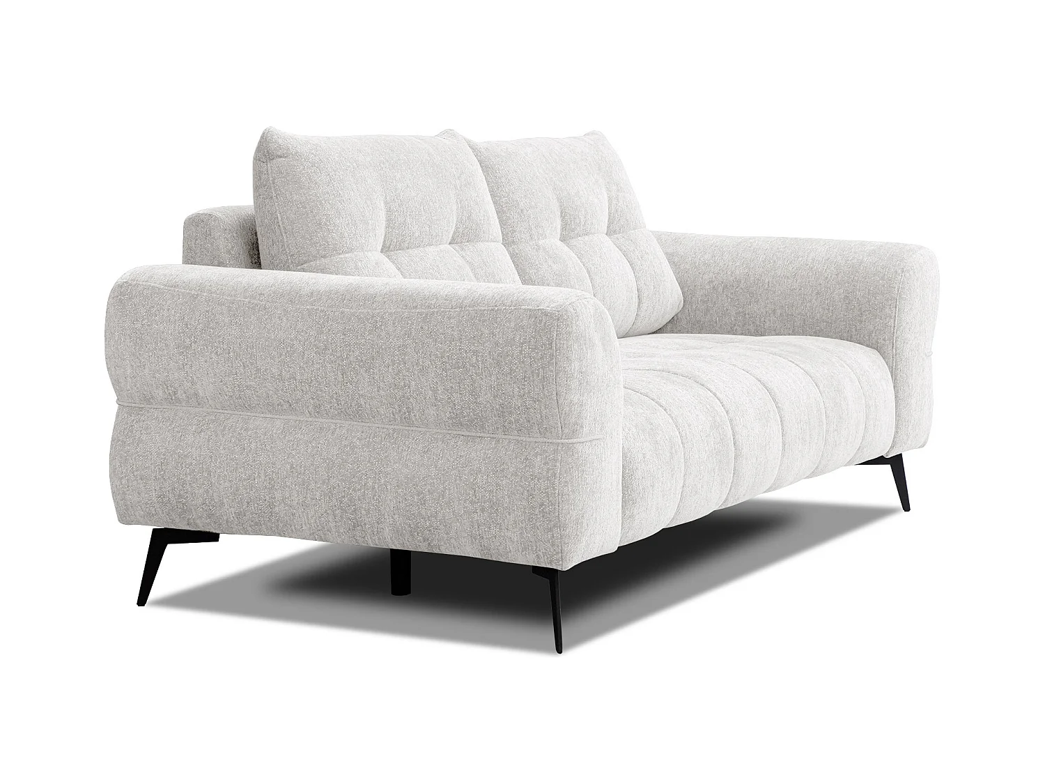 Canapé 3 places SALVINI, tissu ecru