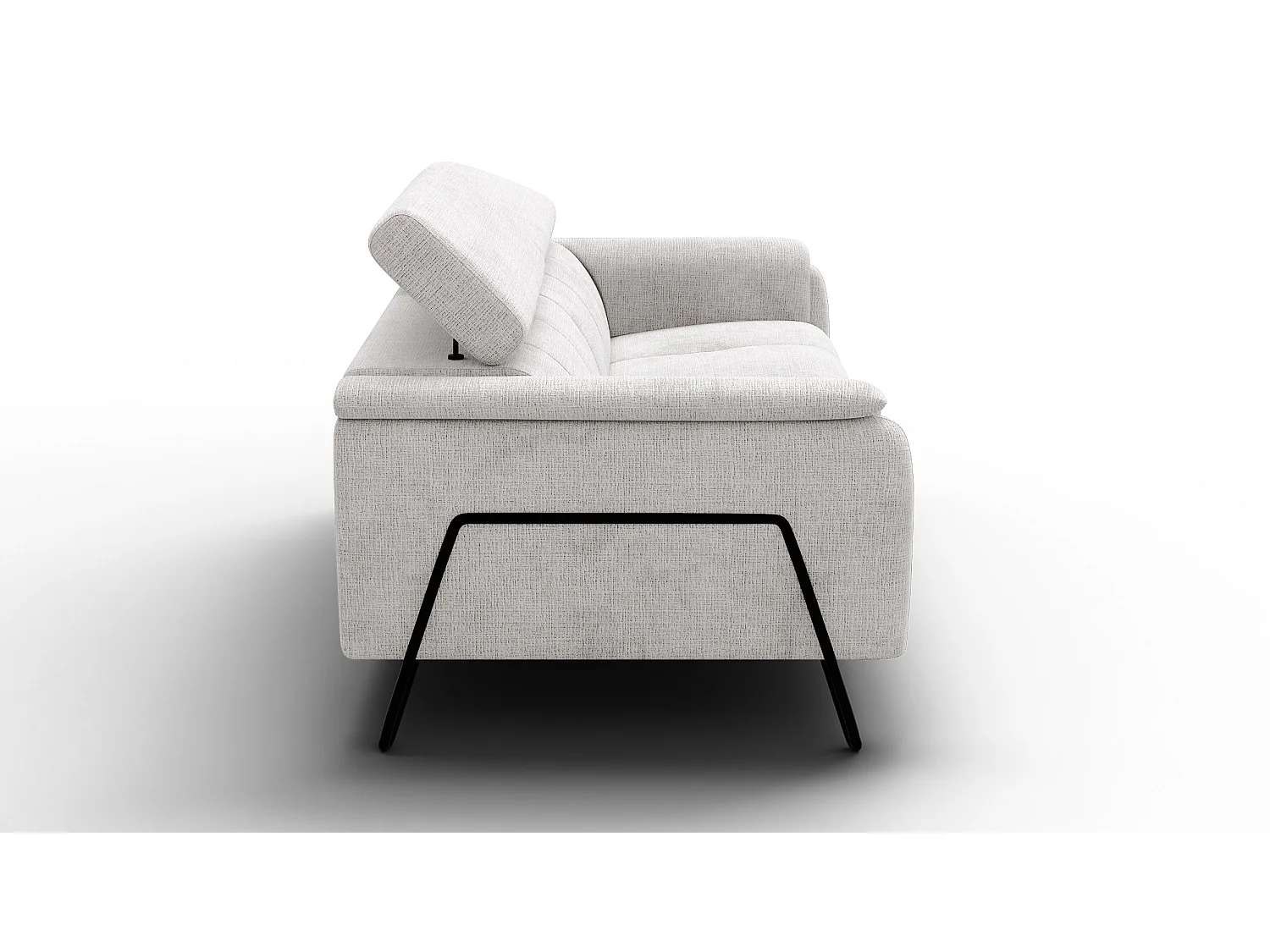 Sofa 3-Sitzer RODEN, creme