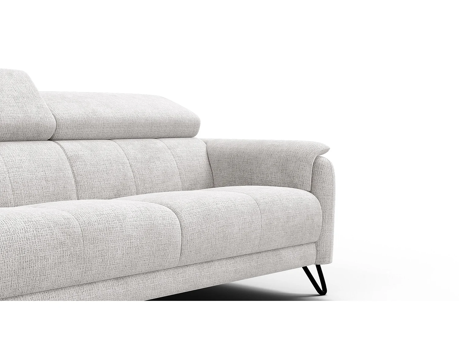 Sofa 3-Sitzer RODEN, creme