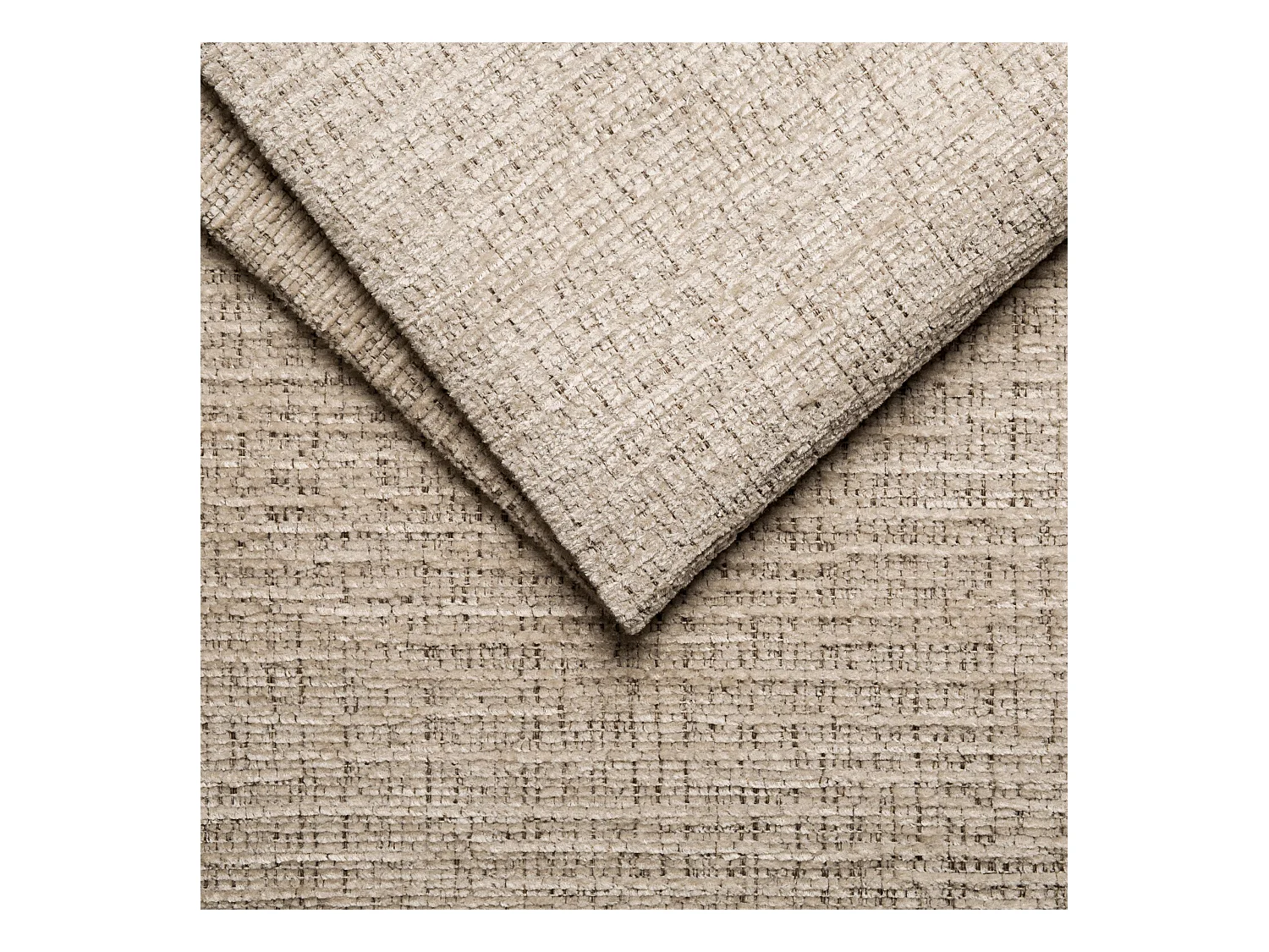Canapé d'angle 4 places RODEN avec Relax, tissu beige
