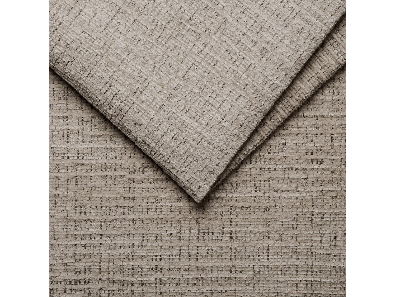 Canapé d'angle 4 places MORELLO avec 1 x Relax Zero Gravity, tissu beige