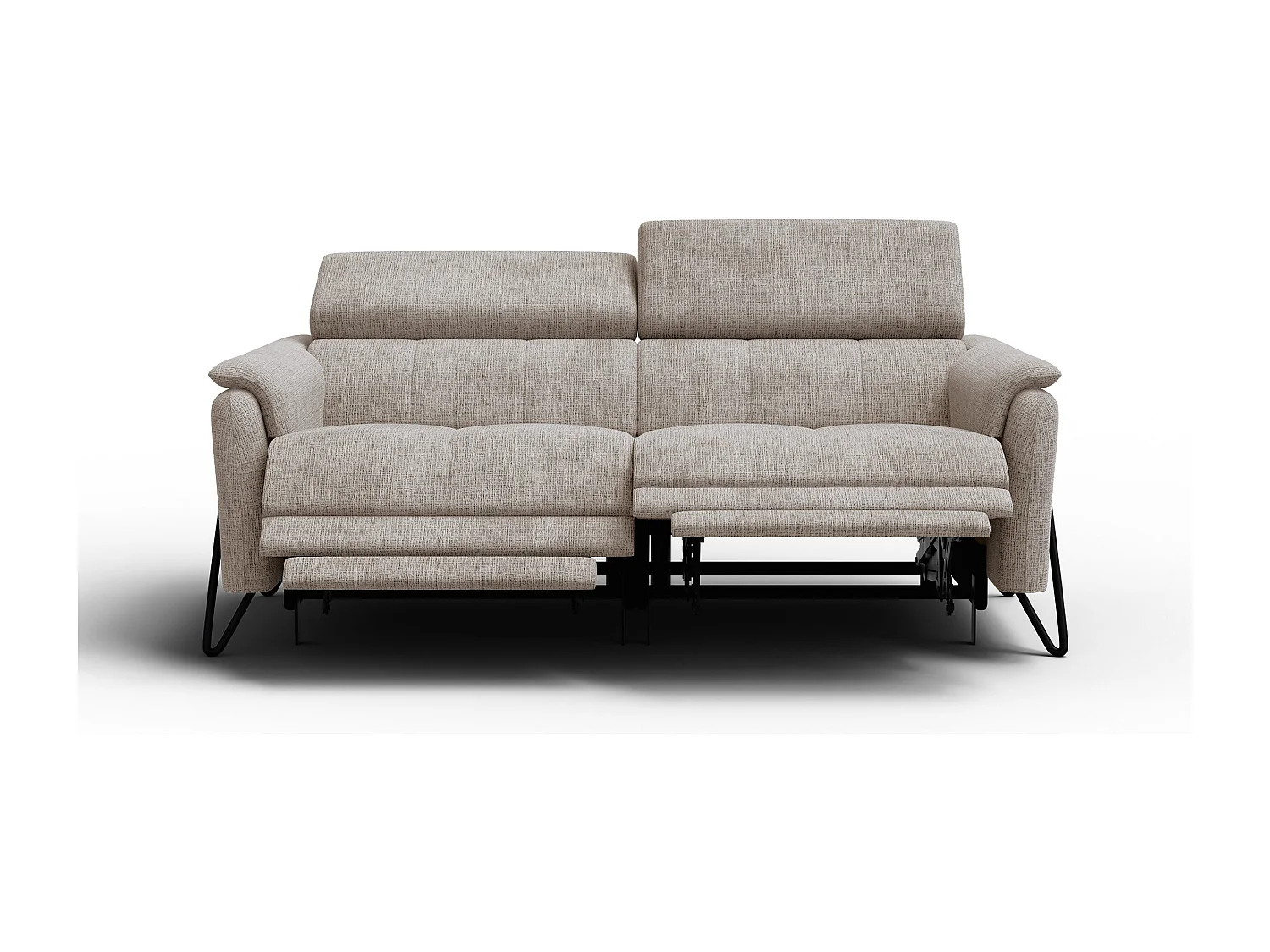 Relaxsofa 3-Sitzer RODEN, beige