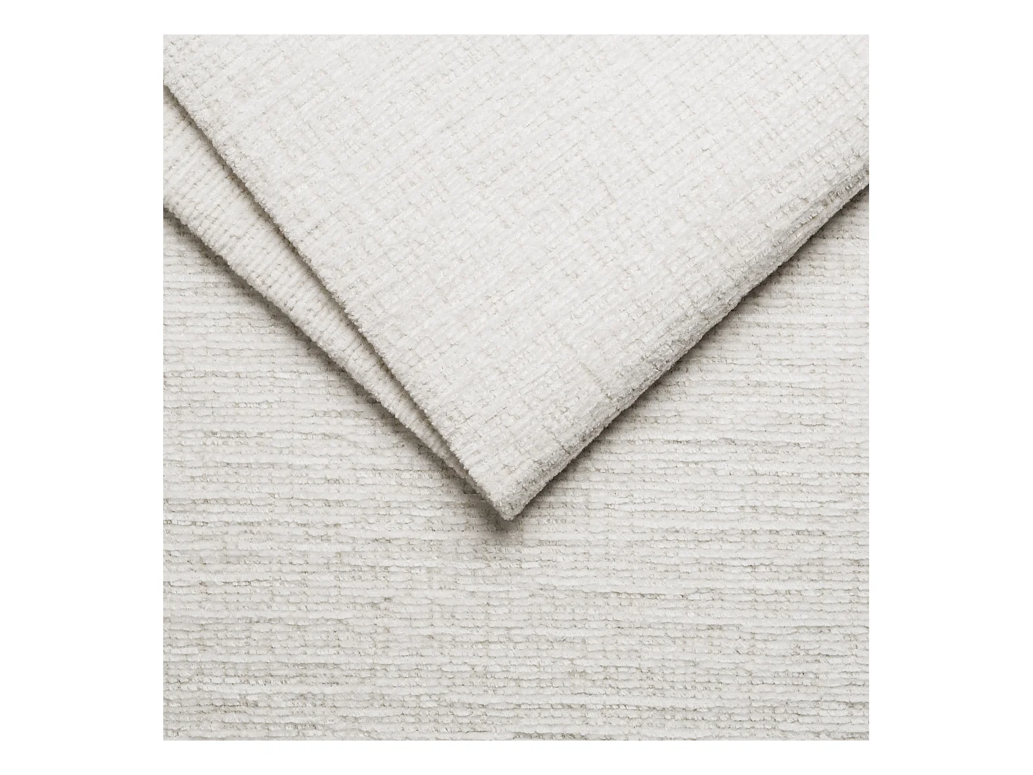 Canapé d'angle 5 places MORELLO avec 1 x Relax Zero Gravity, tissu crème
