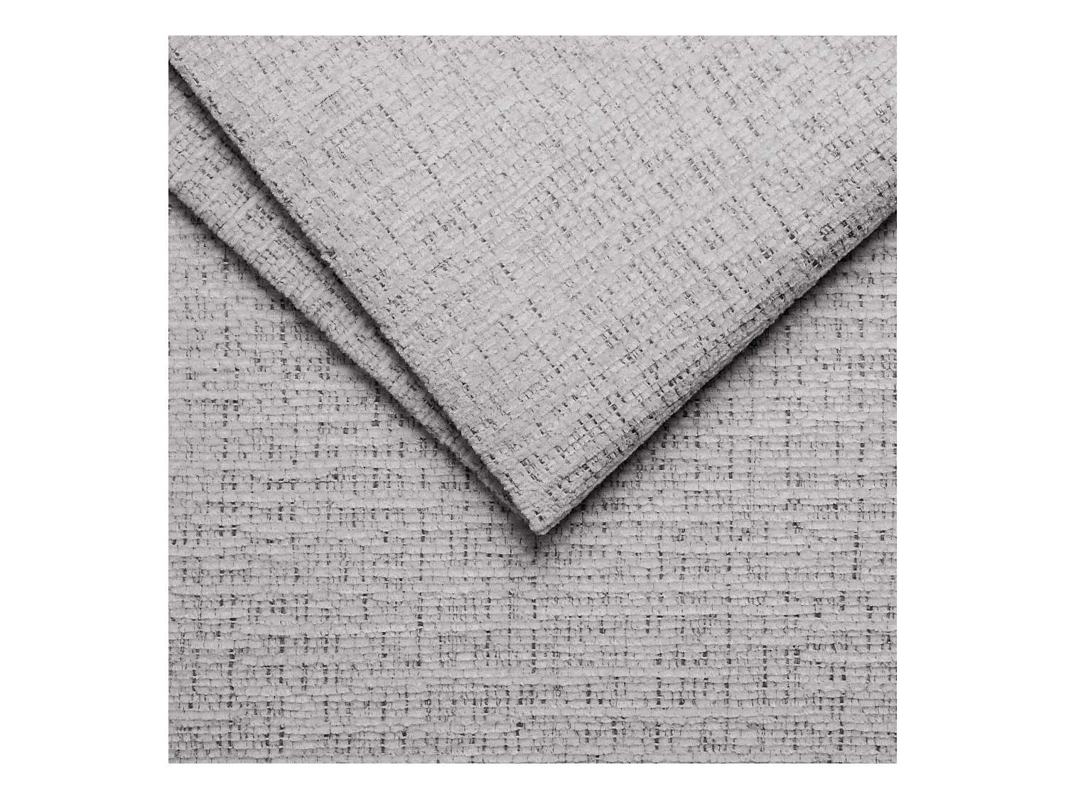 Canapé d'angle 4 places MORELLO avec 1 x Relax Zero Gravity, tissu gris clair