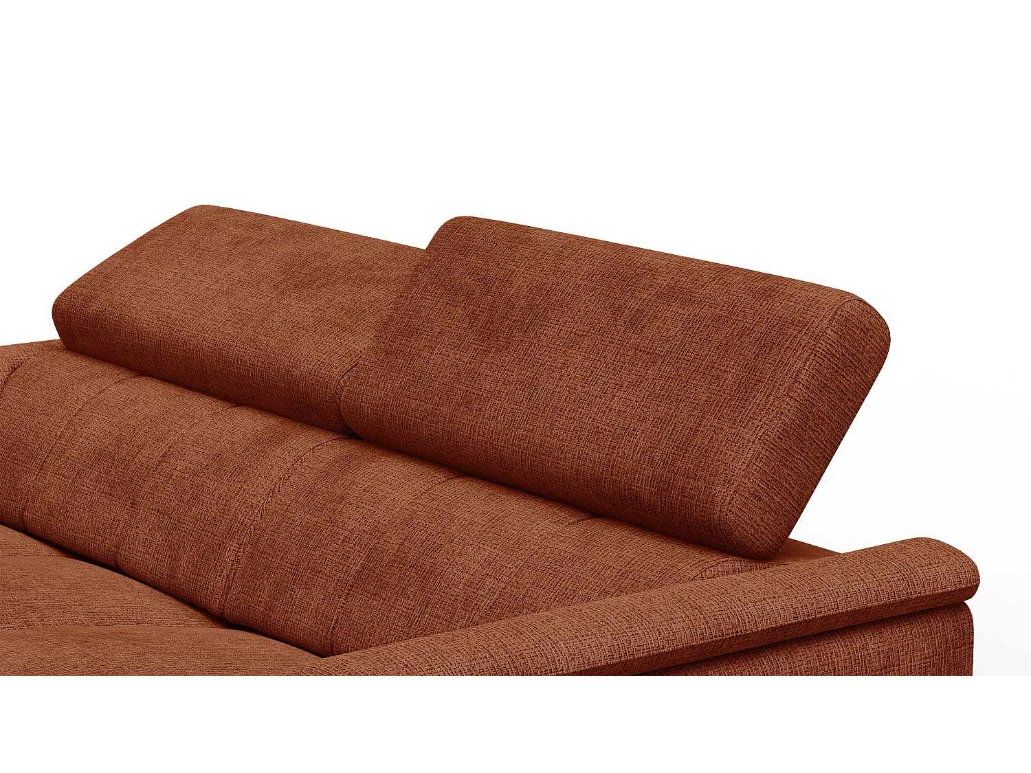 Relaxsofa 3-Sitzer RODEN, rostrot